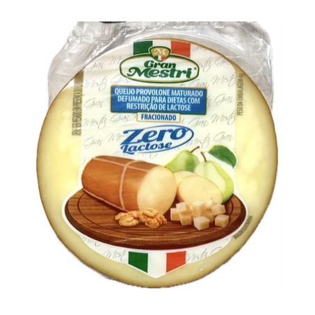 Queijo Provolone Zero Lactose Gran Mestri fracionado - aproximadamente 150g