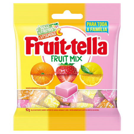 Bala Fruit-tella 92g - Fruit Mix