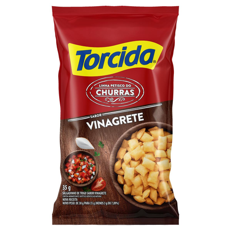 Salgadinho Torcida Elma Chips 35g - Vinagrete