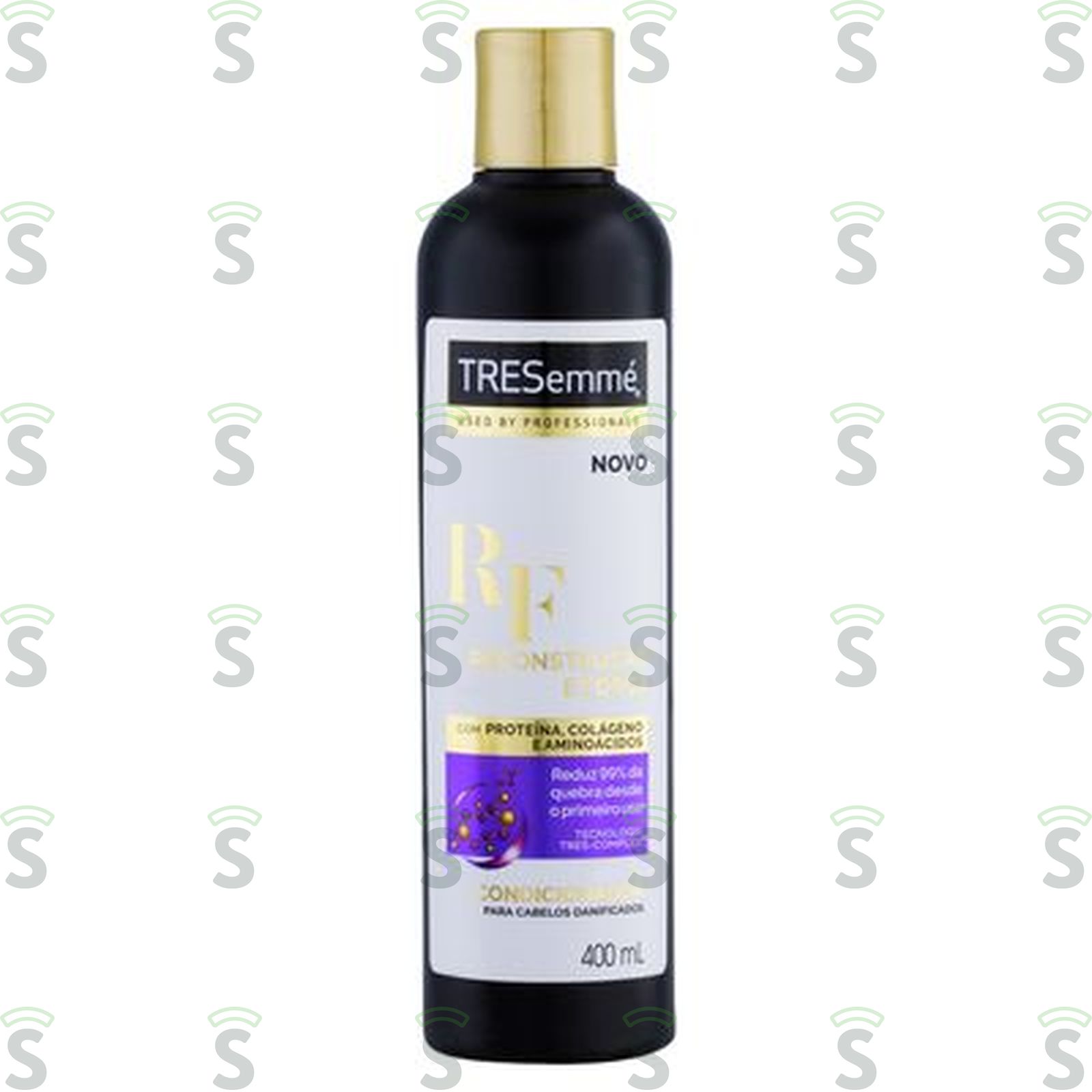 Tresemme-condicionador 400ml recon forca