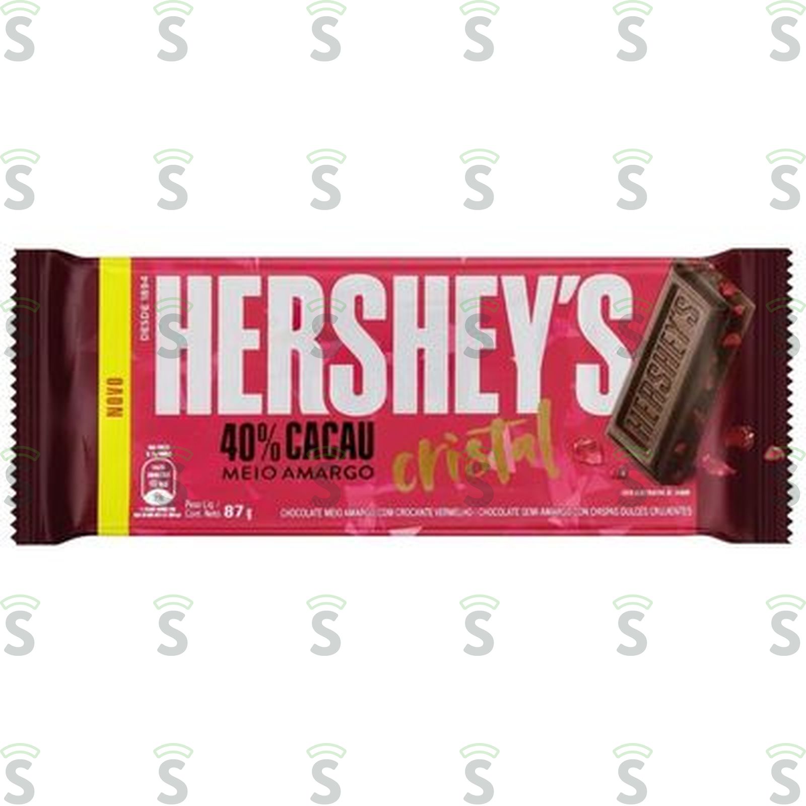 CHOC HERSHEYS 75GR CRISTAL M AMARGO