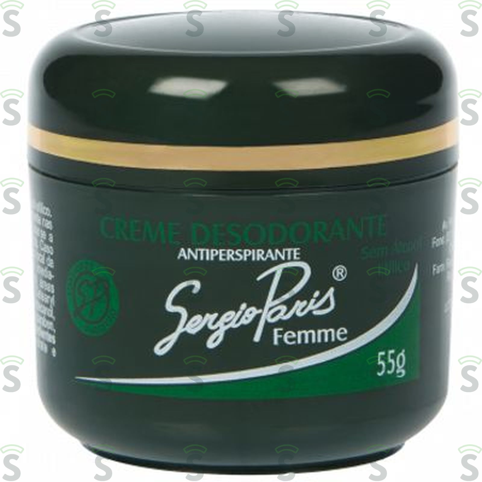 Creme Desodorante Antiperspirante Sergio Paris Femme Pote 55gr