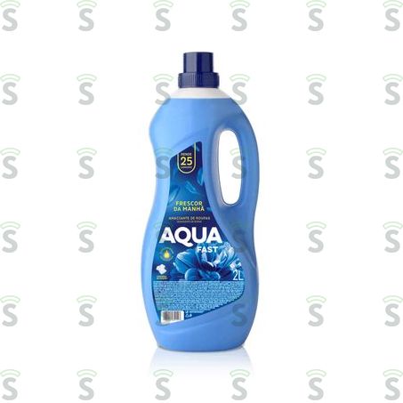  Amaciante Aquafast Azul Frescor da Manhã 2lt