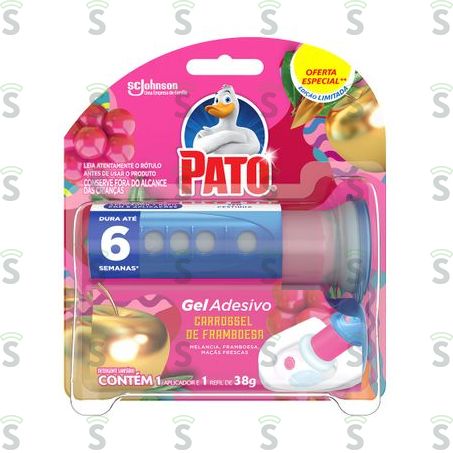  Pato Gel Adesivodiscos Carrossel Refil 38g