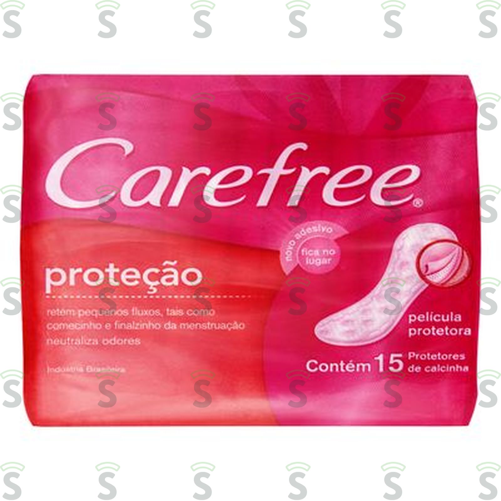 Absorvente Carefree Protetor Diário Original Pacote 15UN