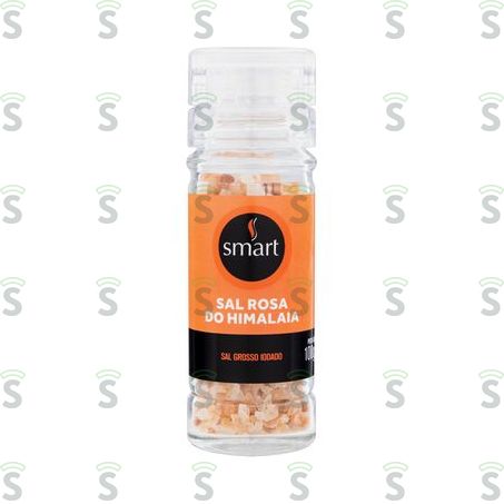  Sal Rosa Do Himalaia Smart Grosso Com Moedor Embalagem 100g
