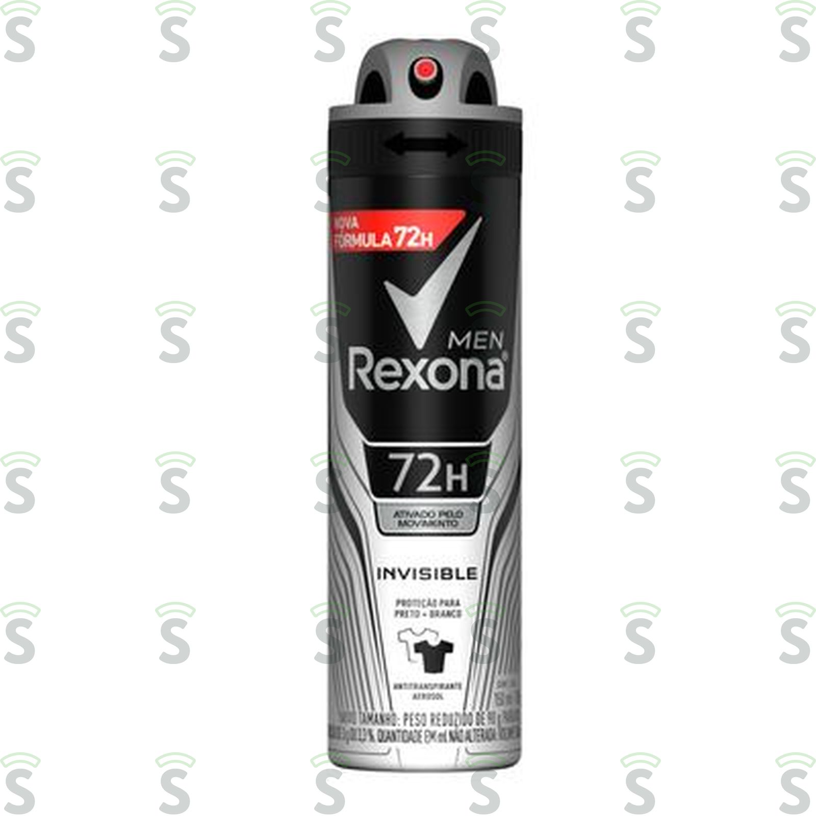 Antitranspirante Aerosol Rexona Men Invisible  Frasco Spray 150ml