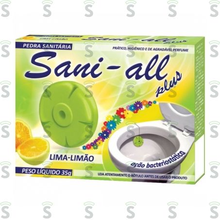  Sani All-pedra Sanitaria 35g Lima Limao