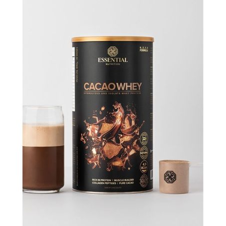 Essential Suplemento Proteico Cacao Whey 840G 360-1