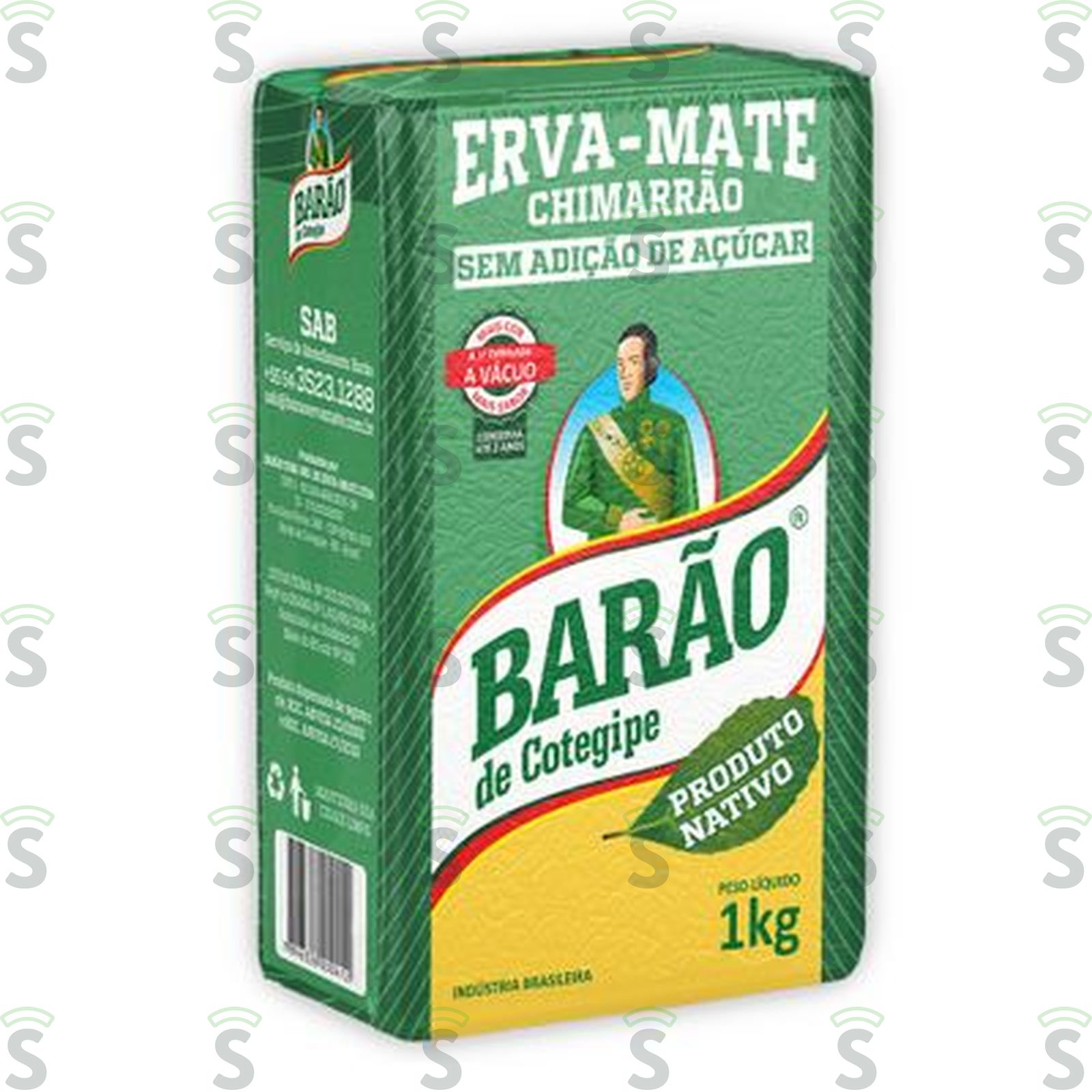 Erva Mate Barão de Cotegipe Chimarrão Embalagem 1KG