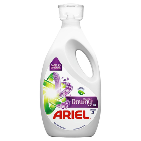 Sabão Líquido Concentrado Ariel 2 Litros - Toque de Downy