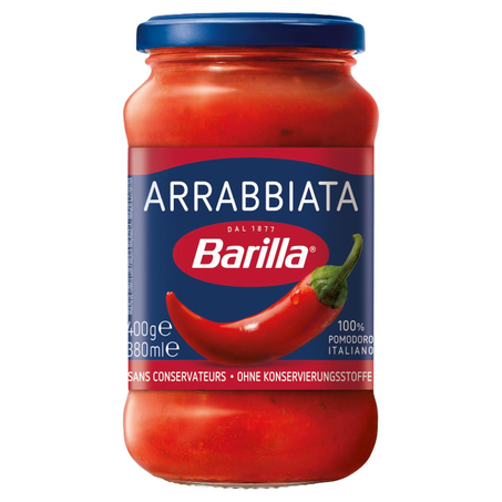 Molho Italiano Barilla 400g - Arrabbiata