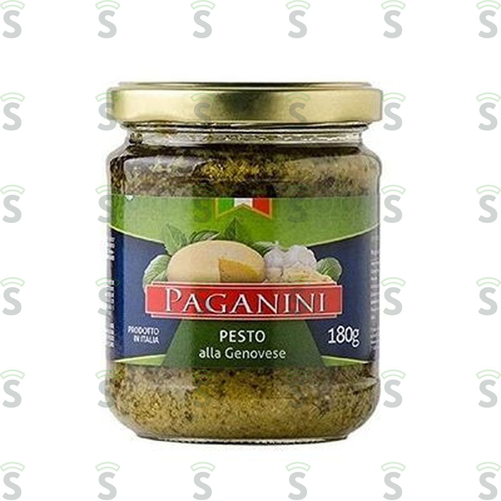 Molho Paganini Pesto Alla Genovese Vidro 180G