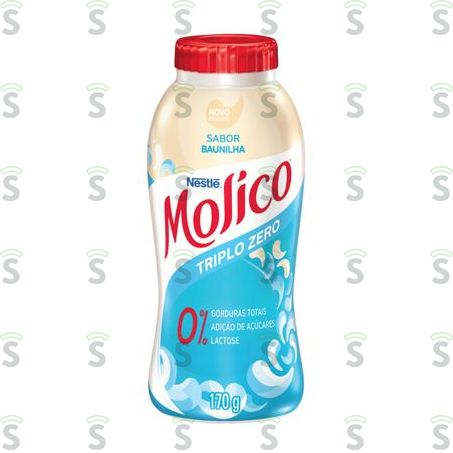  Iogurte Liquido Molico Baunilha Garrafa 170g