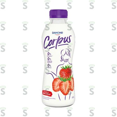  Iogurte Light Corpus Líquido Morango 850g