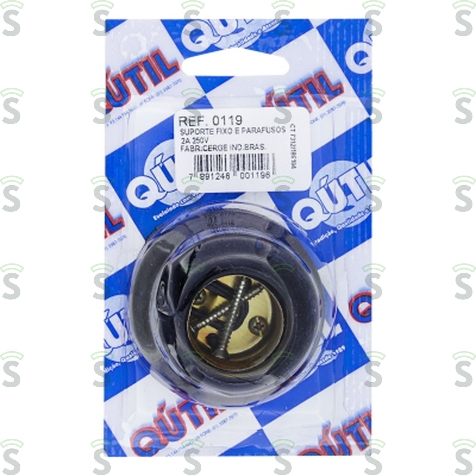 Suporte Fixo Q Útil Baquelite 1UN