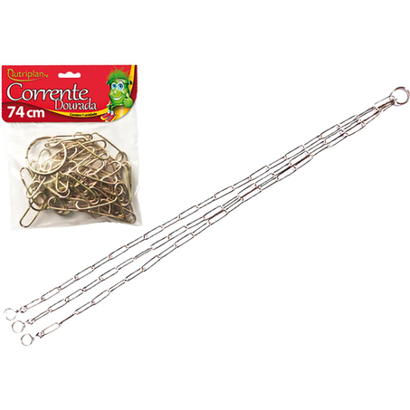 Corrente Nutriplan Tam. 74cm - Dourada