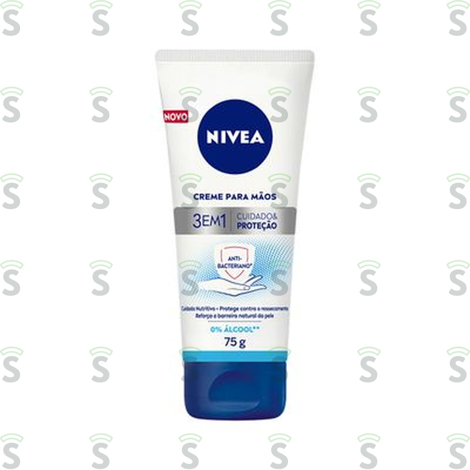 Creme para Mãos Nivea 3 em 1 Cuidado & Proteção Frasco 75gr