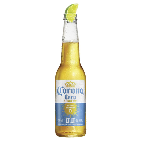 Cerveja Corona 330ml - Zero Álcool - Long Neck