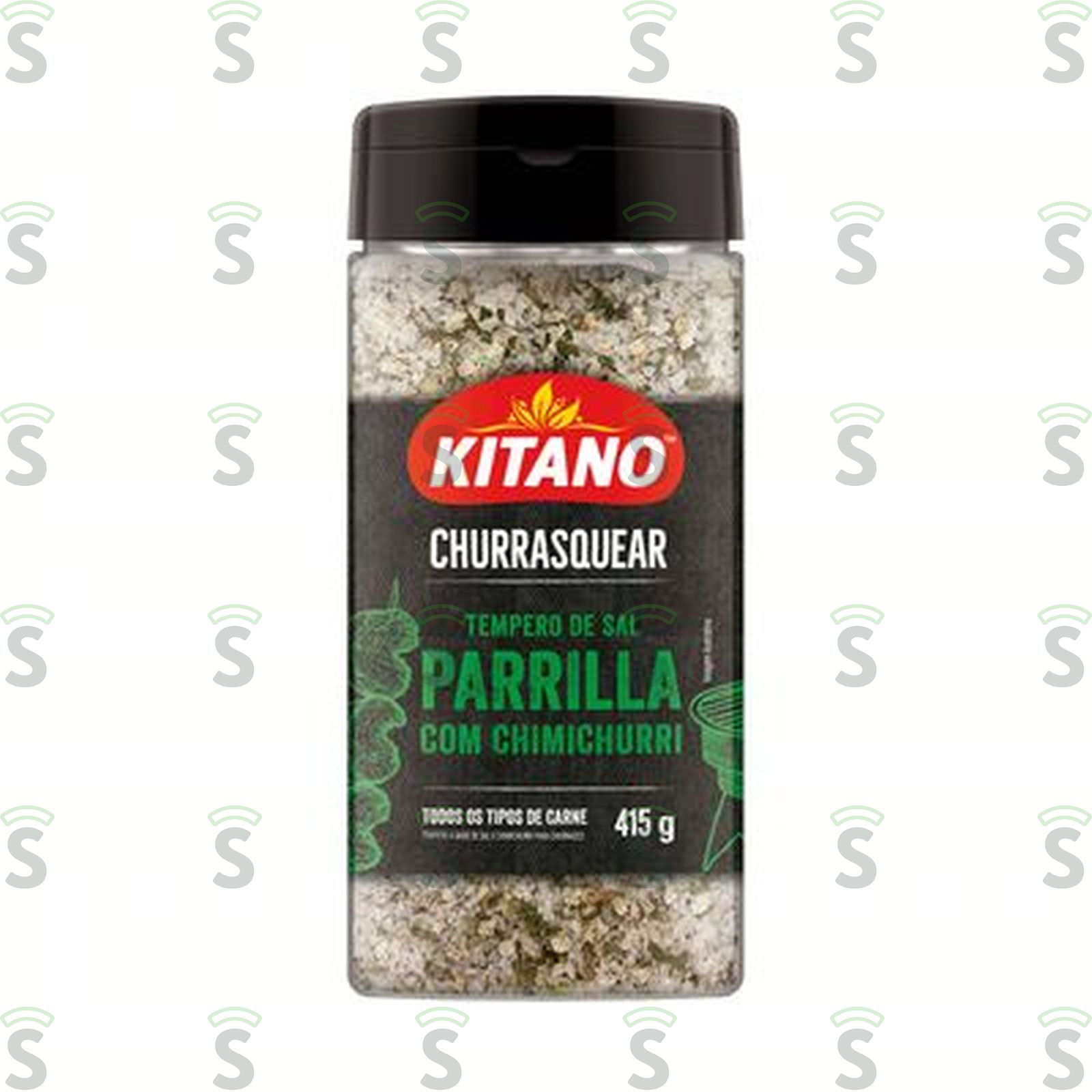 Sal de Parrilla com Chimichurri Kitano Churrasquear Frasco 415G