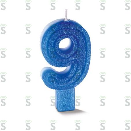  Vela Aniver Confesta Azul 9