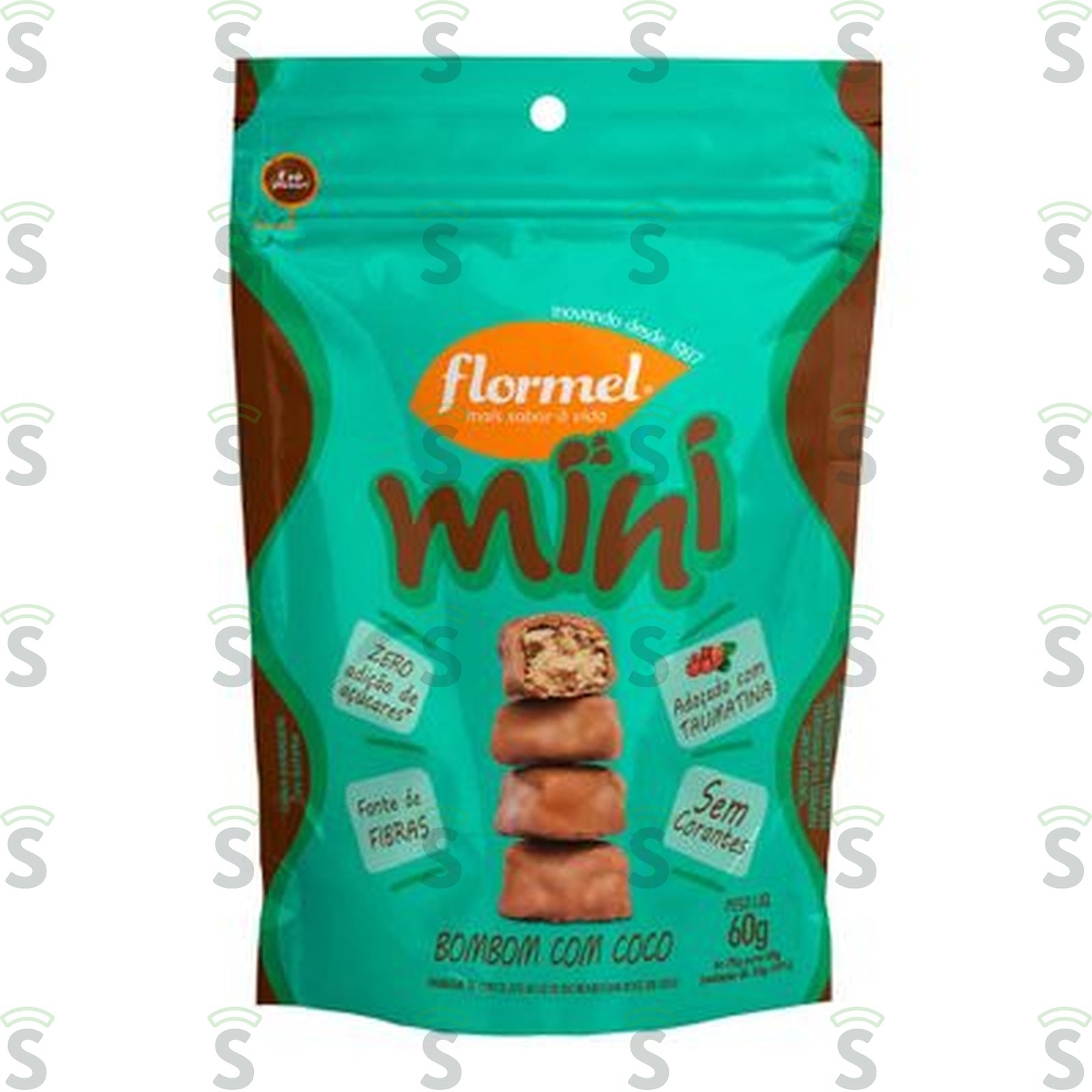 Bombom Mini Flormel Coco 60G
