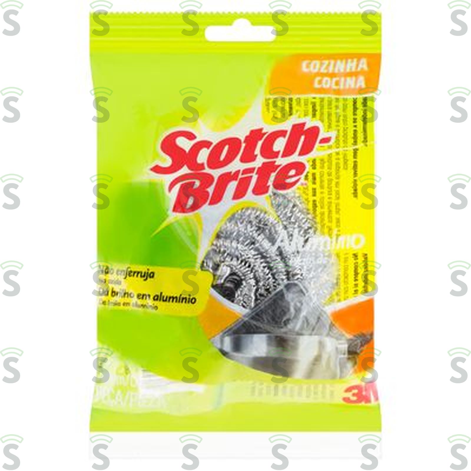 Esponja Metálica Scotch Brite Espiral 1UN