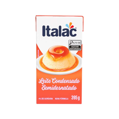 Leite Condensado Italac 395g - Semidesnatado - TP