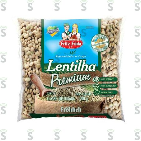  Lentilha Fritz e Frida Embalagem 500g