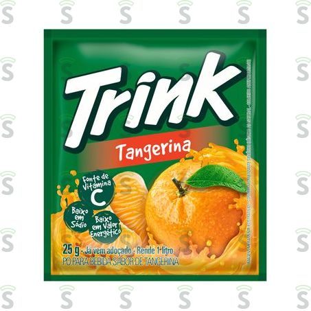  Refresco Em Pó Trink Tangerina 25g