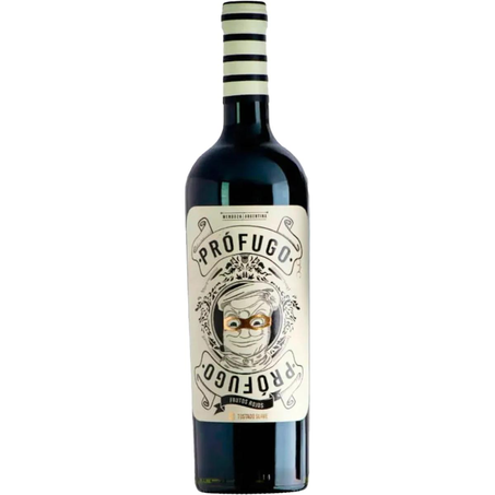 Vinho Argentino Prófugo 750ml - Malbec - Frutas Vermelhas