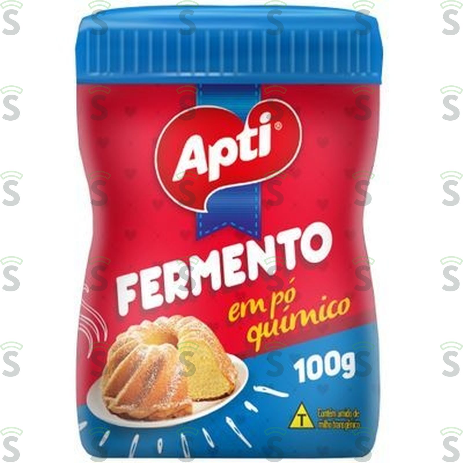 Fermento Químico em Pó Apti Pote 100gr