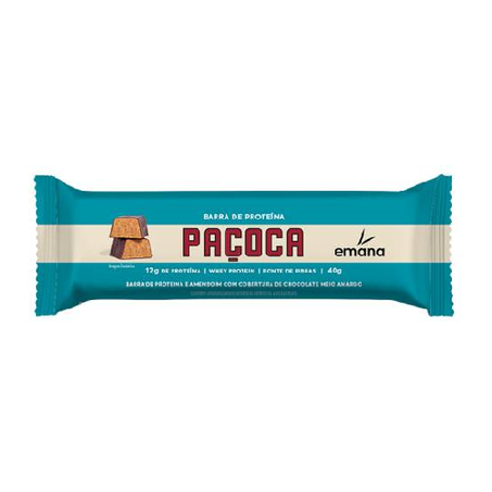 Barra Proteína Emana Paçoca 40g