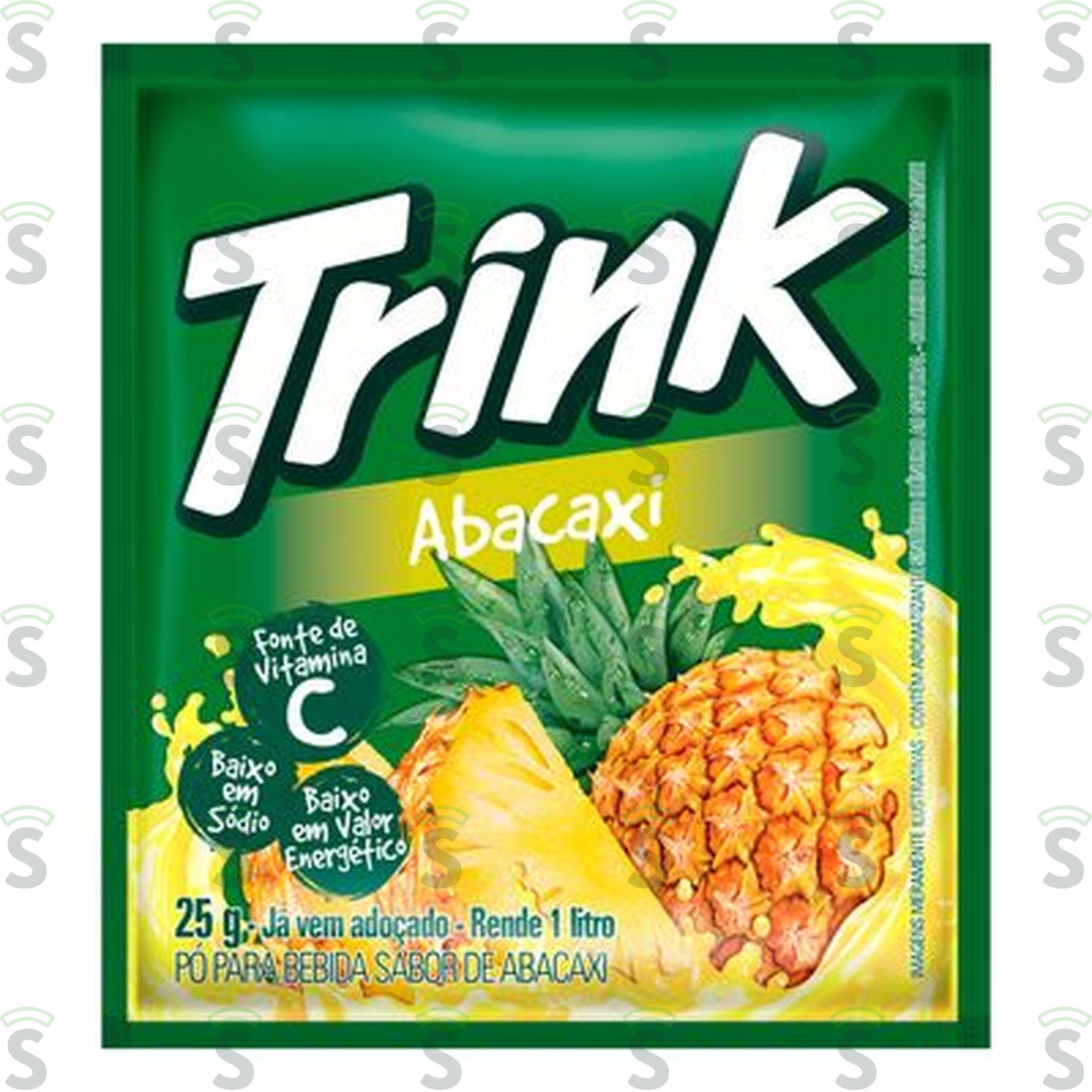 Refresco em Pó Trink Abacaxi Embalagem 25G