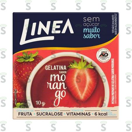  Linea-gelatina 10g Morango