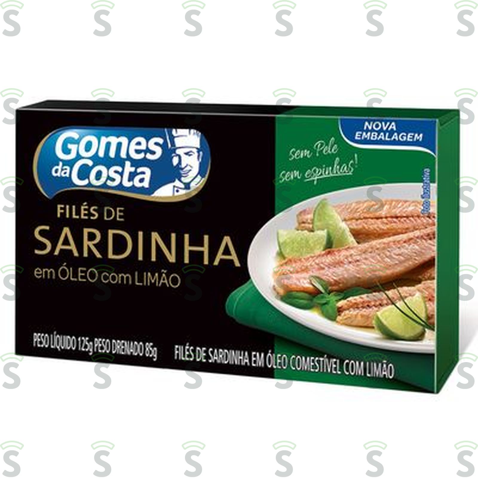 Gomes da costa-file ao oleoc/limao 85g