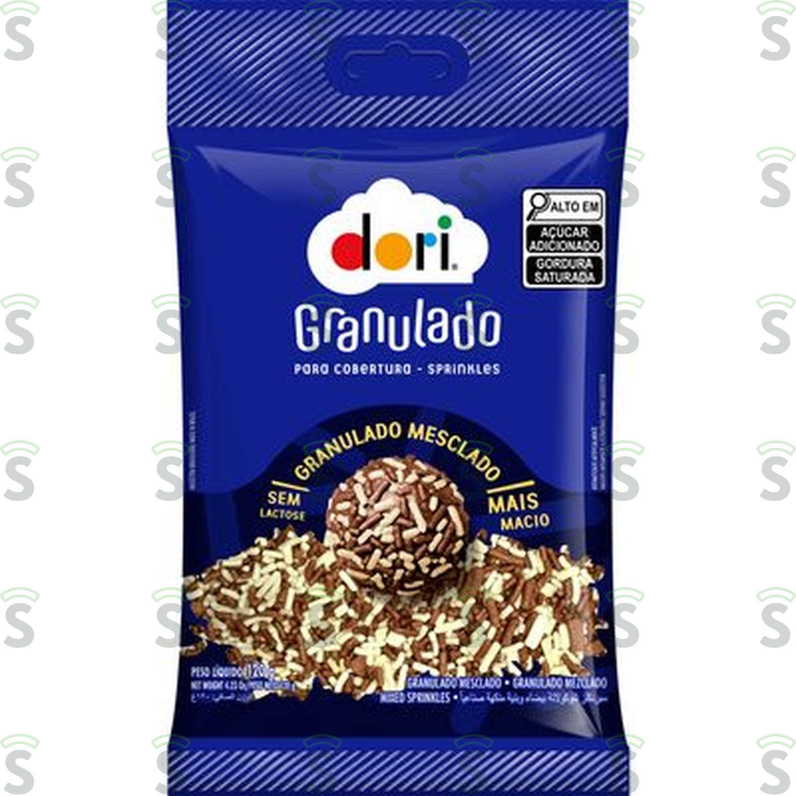 Dori-chocolate granulado 120g mesclado