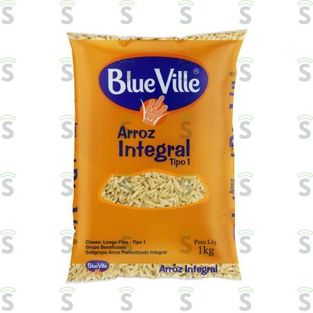  Blue Ville-arroz Integral 1kg.