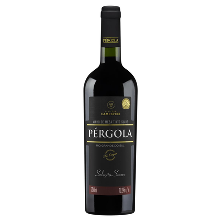 Vinho Pérgola 750ml - Tinto - Suave