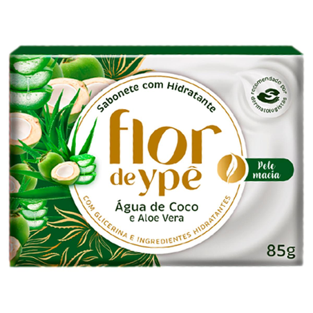 Sabonete Hidratante Flor de Ypê 85g - Água de Coco