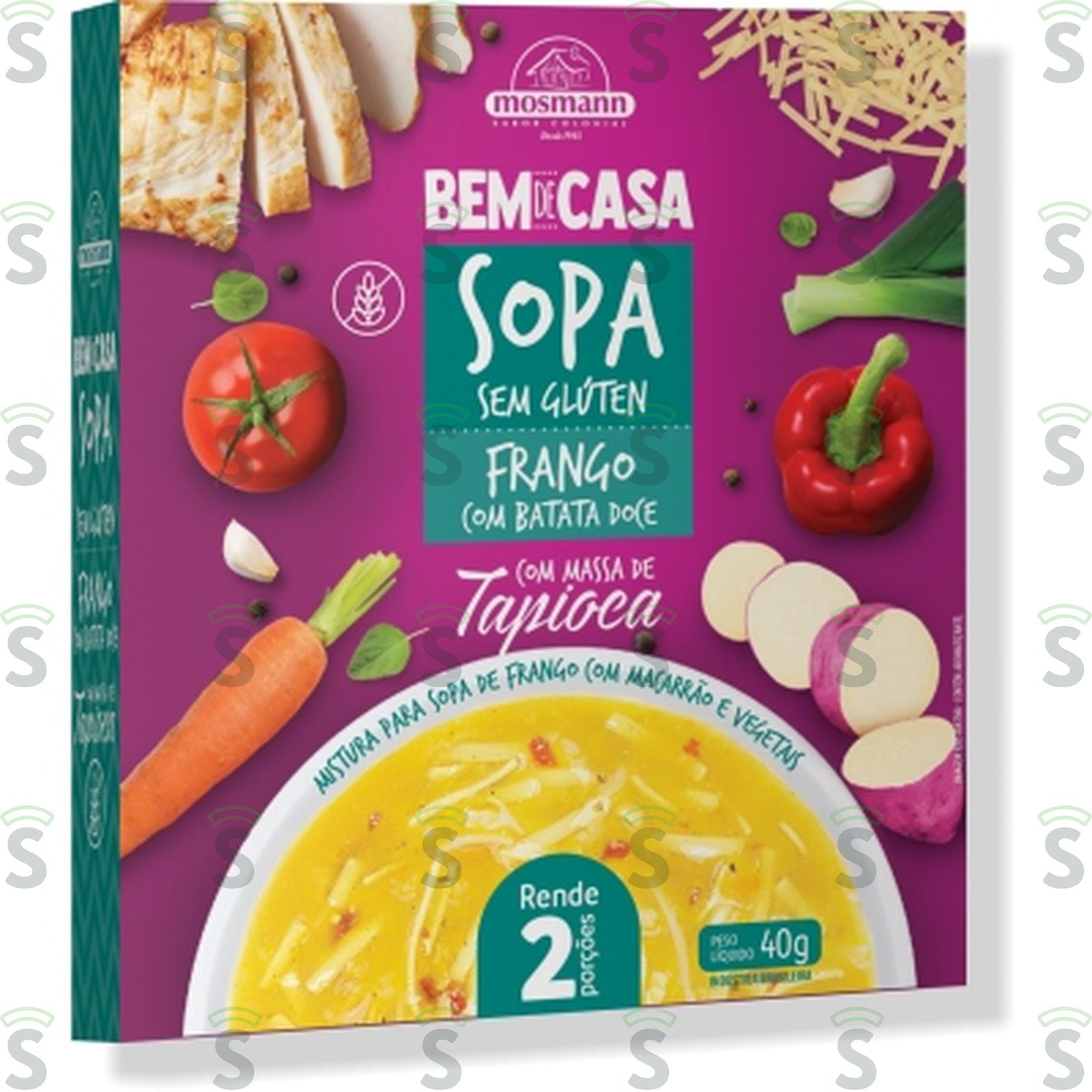 Sopa Mosmann S/Gluten Frango 40G