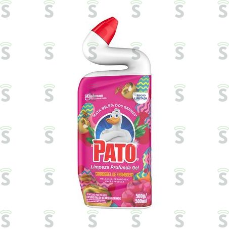  Pato Limpeza Profunda Gel Carrossel de Framboesa 500ml