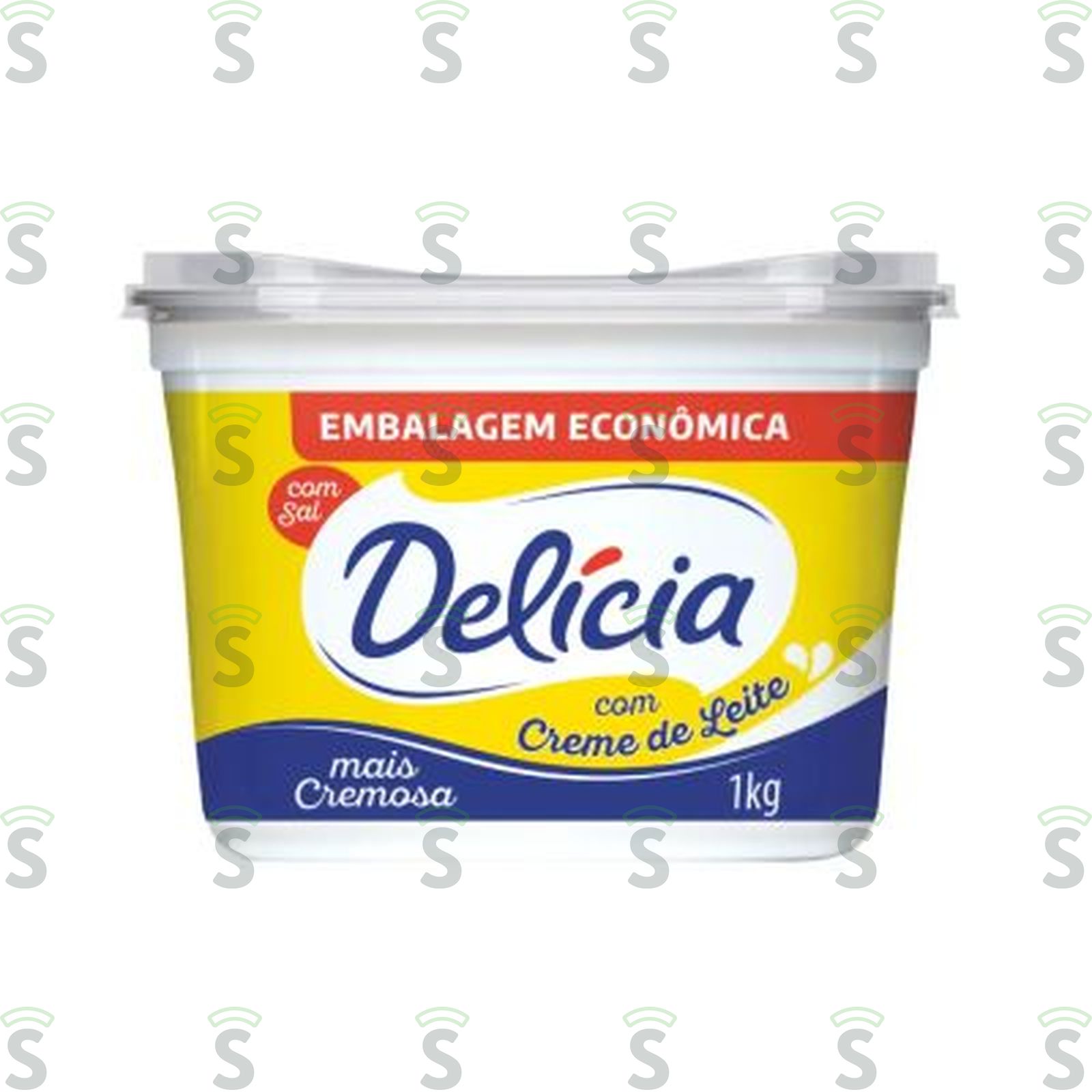 Delicia-margarina 1kg com sal