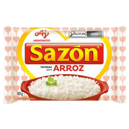 Tempero Sazón 60g - Branco