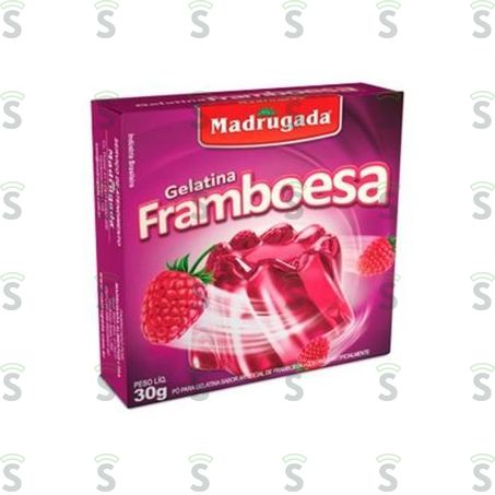  Gelatina Madrugada Framboesa 30g