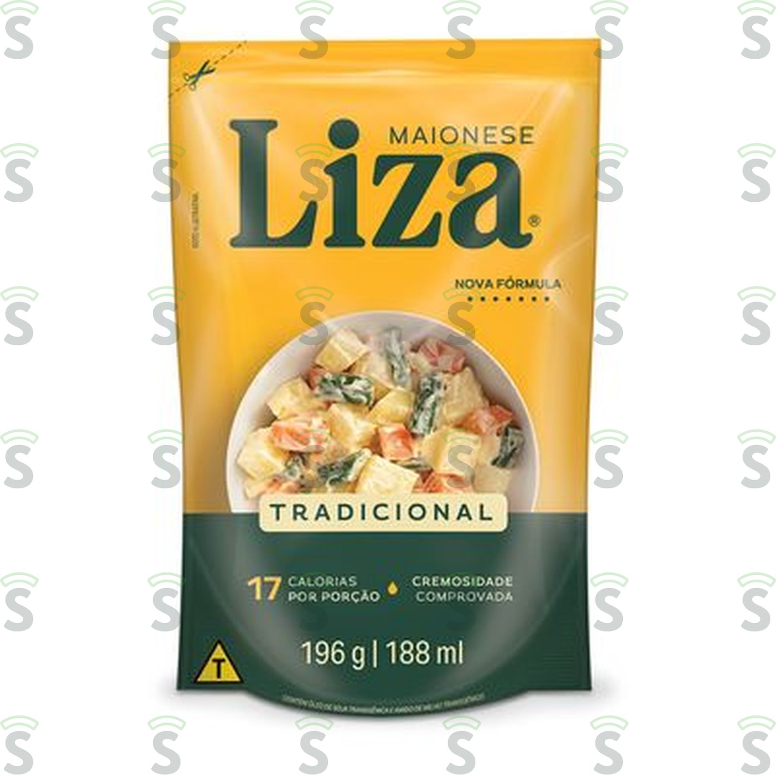 Maionese Liza Tradicional Sachê 196G
