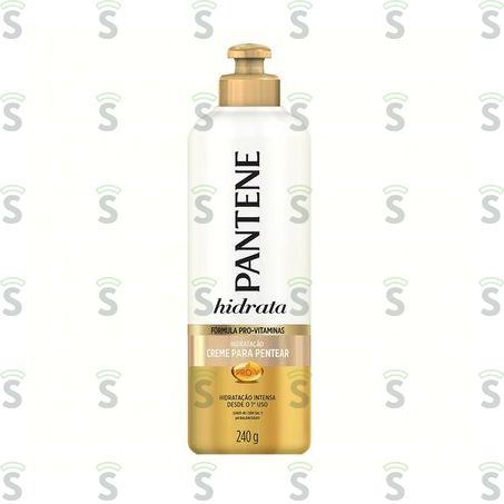  Creme Para Pentear Pantene Hidratação Frasco 240gr