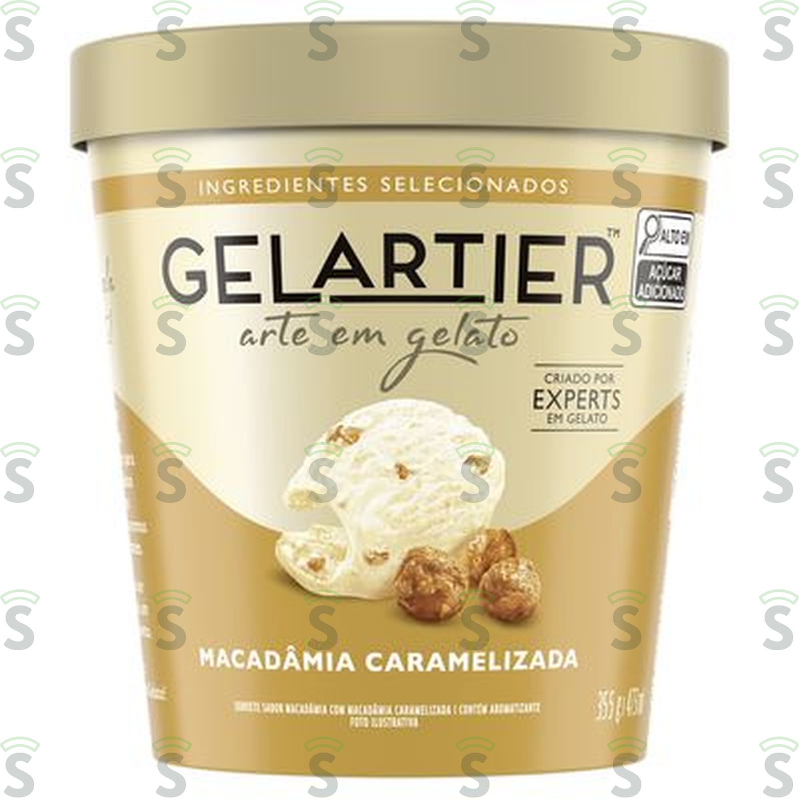 SORV GELARTIER 362G MACADAMIA