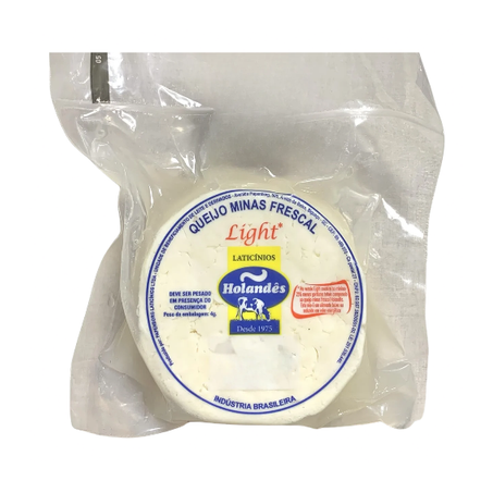 Queijo Minas Frescal Holandês Light - aproximadamente 300g