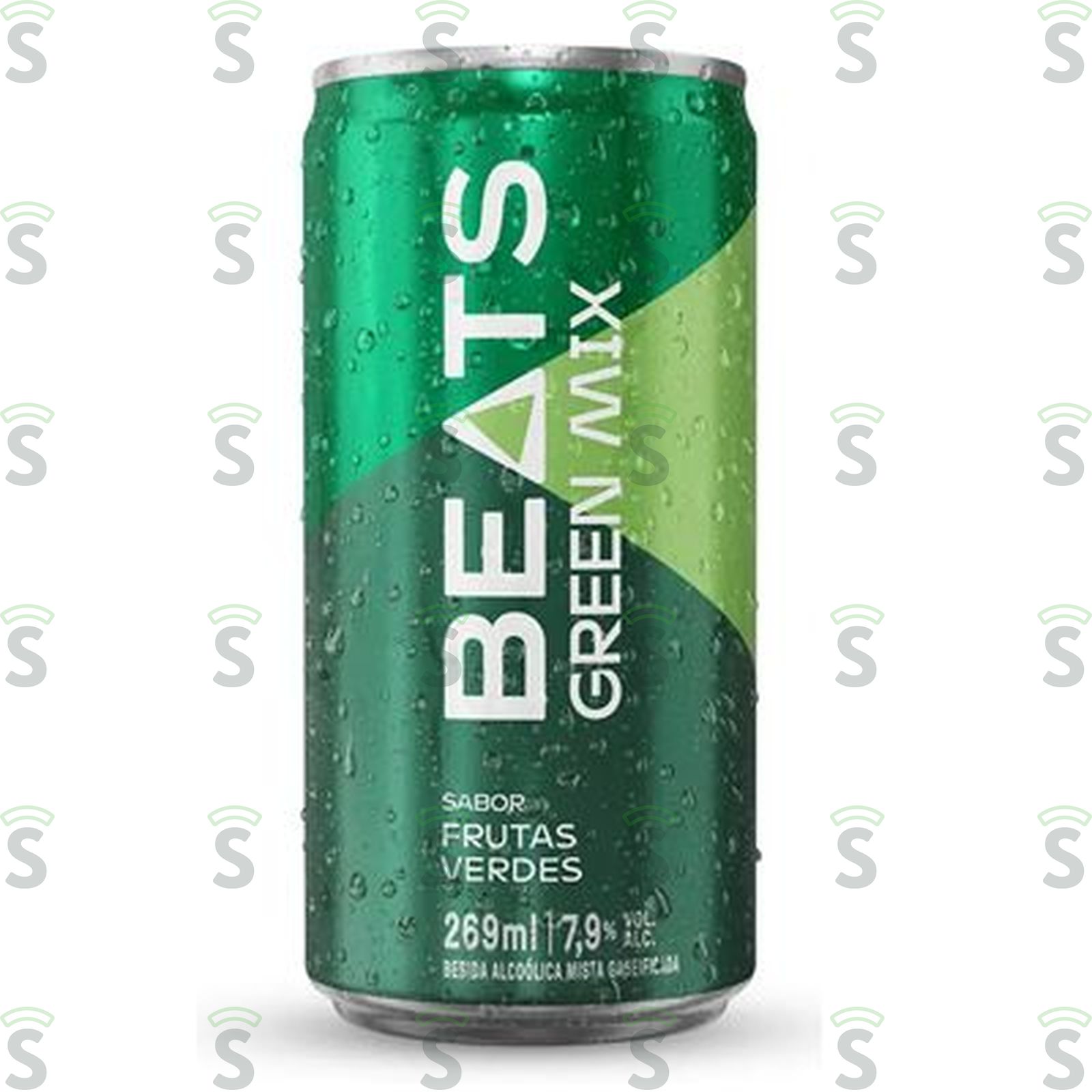 SKOL BEATS 269ML GREEN MIX LATA